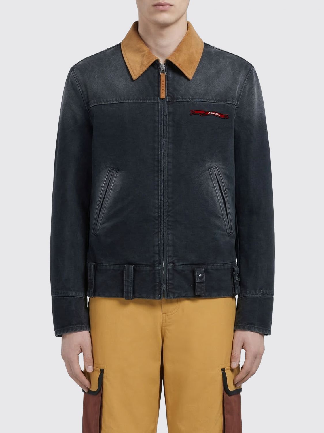 Jacket Men color Black