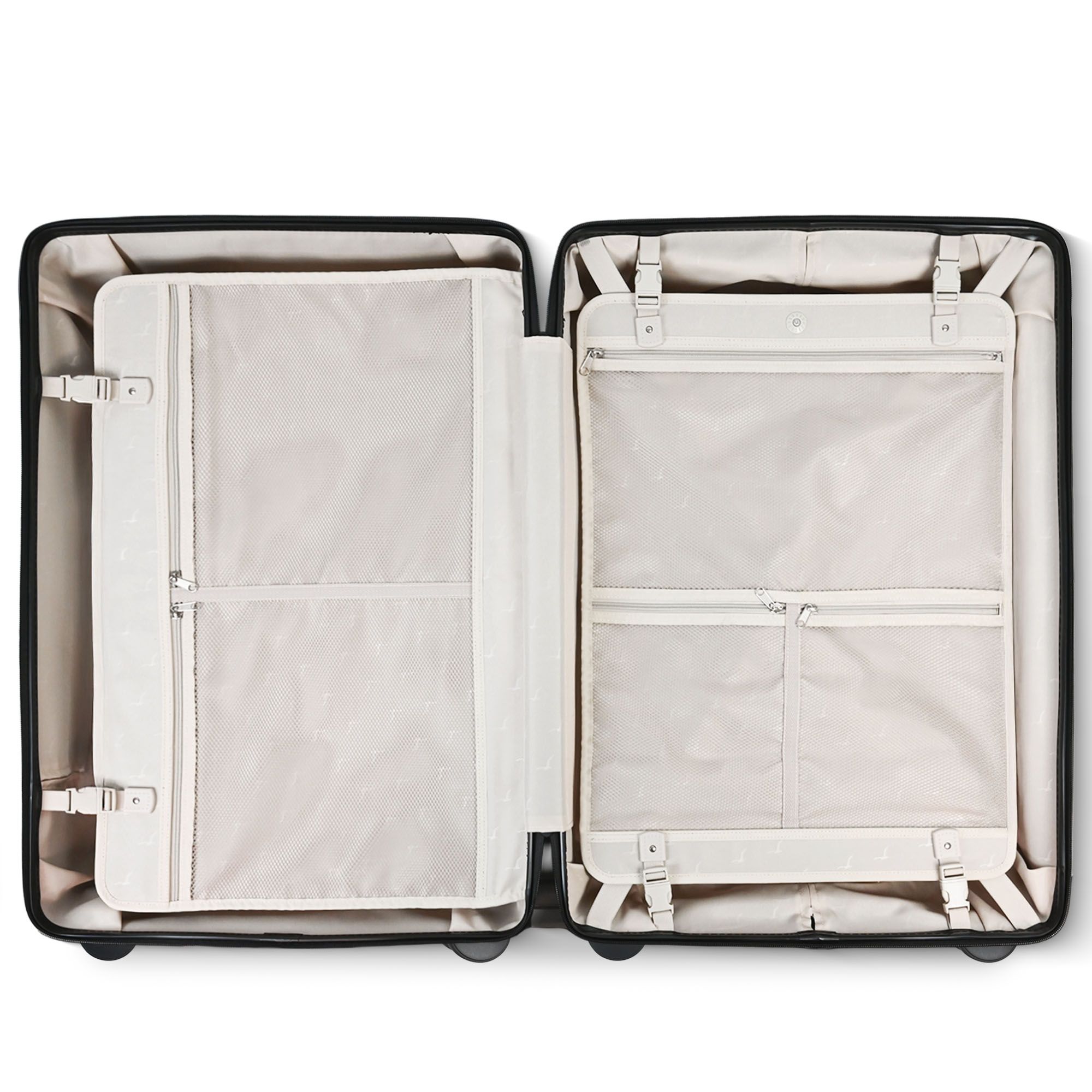 Lugg Air Glide 28" Hard Shell Lightweight Durable Suitcase 76X51X31. In Black