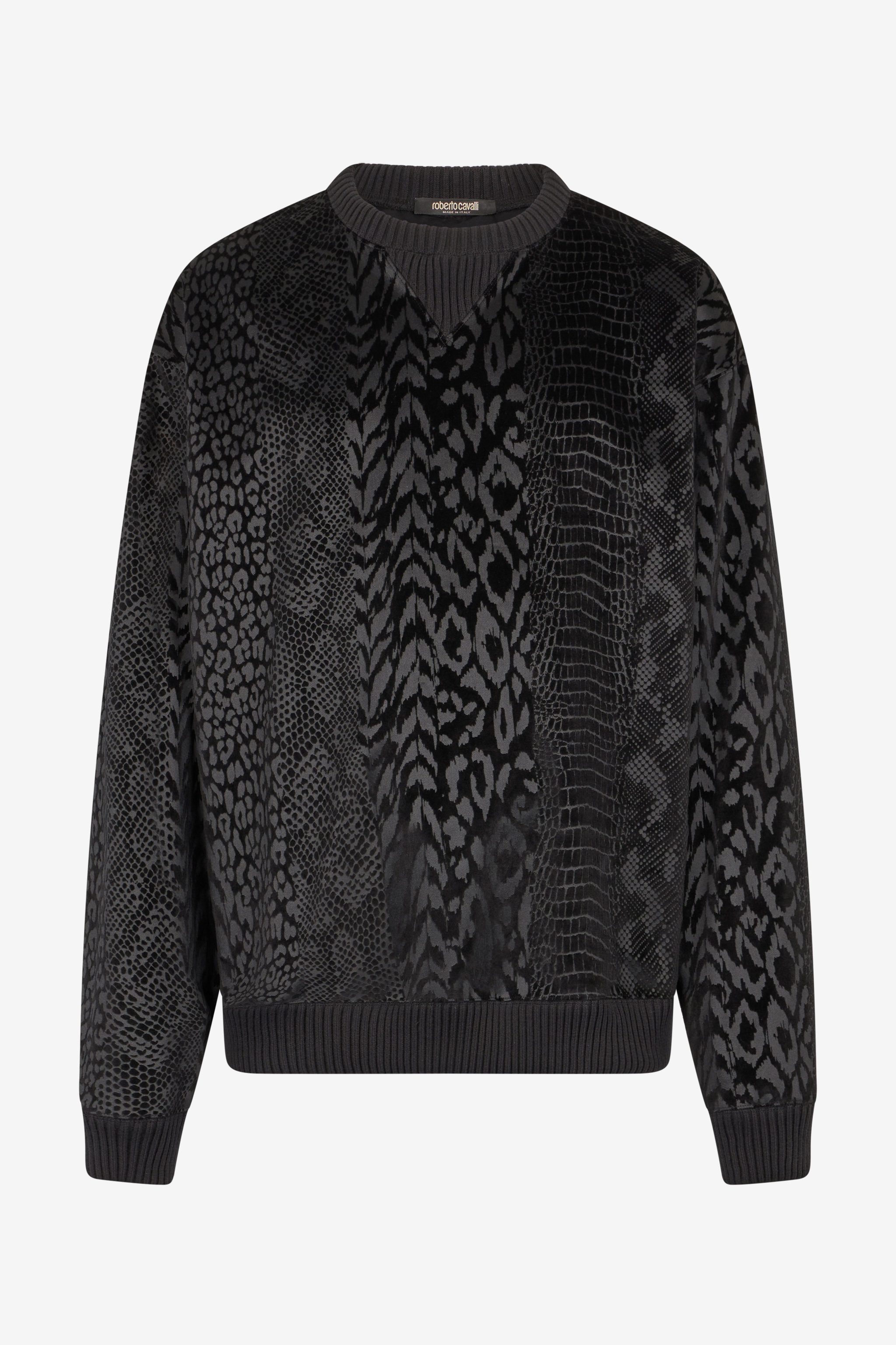 Sweatshirt With Animal Print