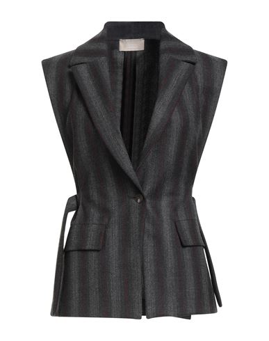 Woman Tailored Vest Lead Size 6 Virgin Wool, Elastane, Polyamide, Cotton