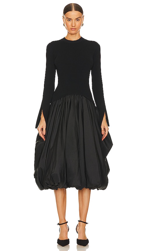 SIMKHAI KLEID KENLIE in Black. Größe XS. Also in