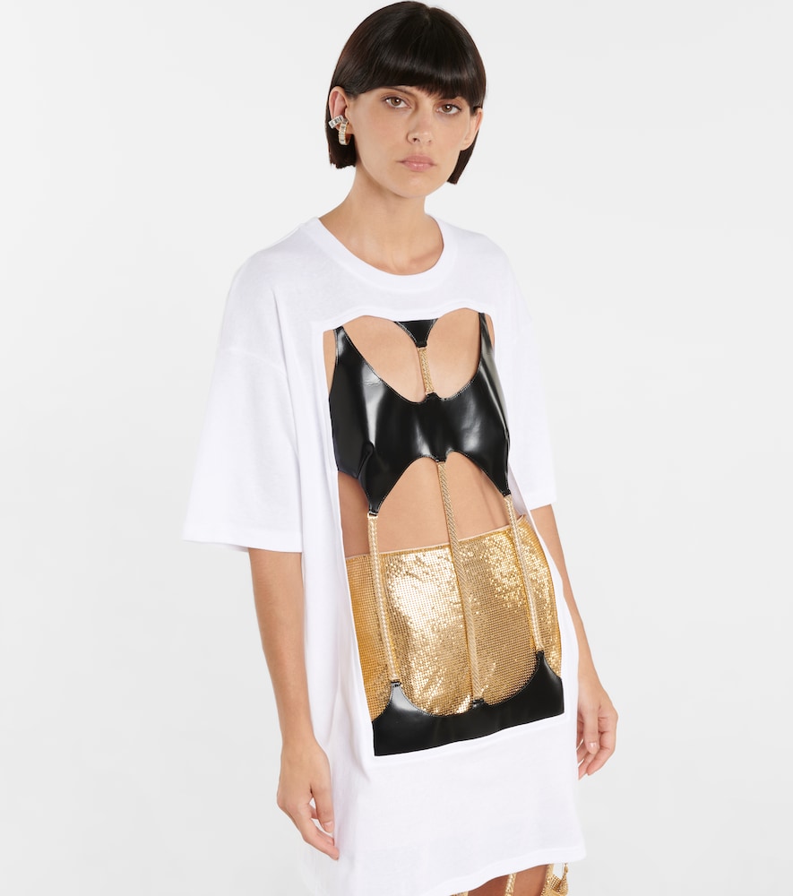 Exclusive to Mytheresa - Embellished cotton T-shirt