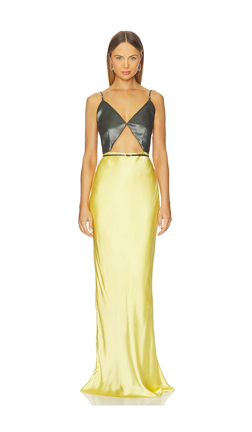Paris Georgia Katie Dress in Yellow. - S also in L