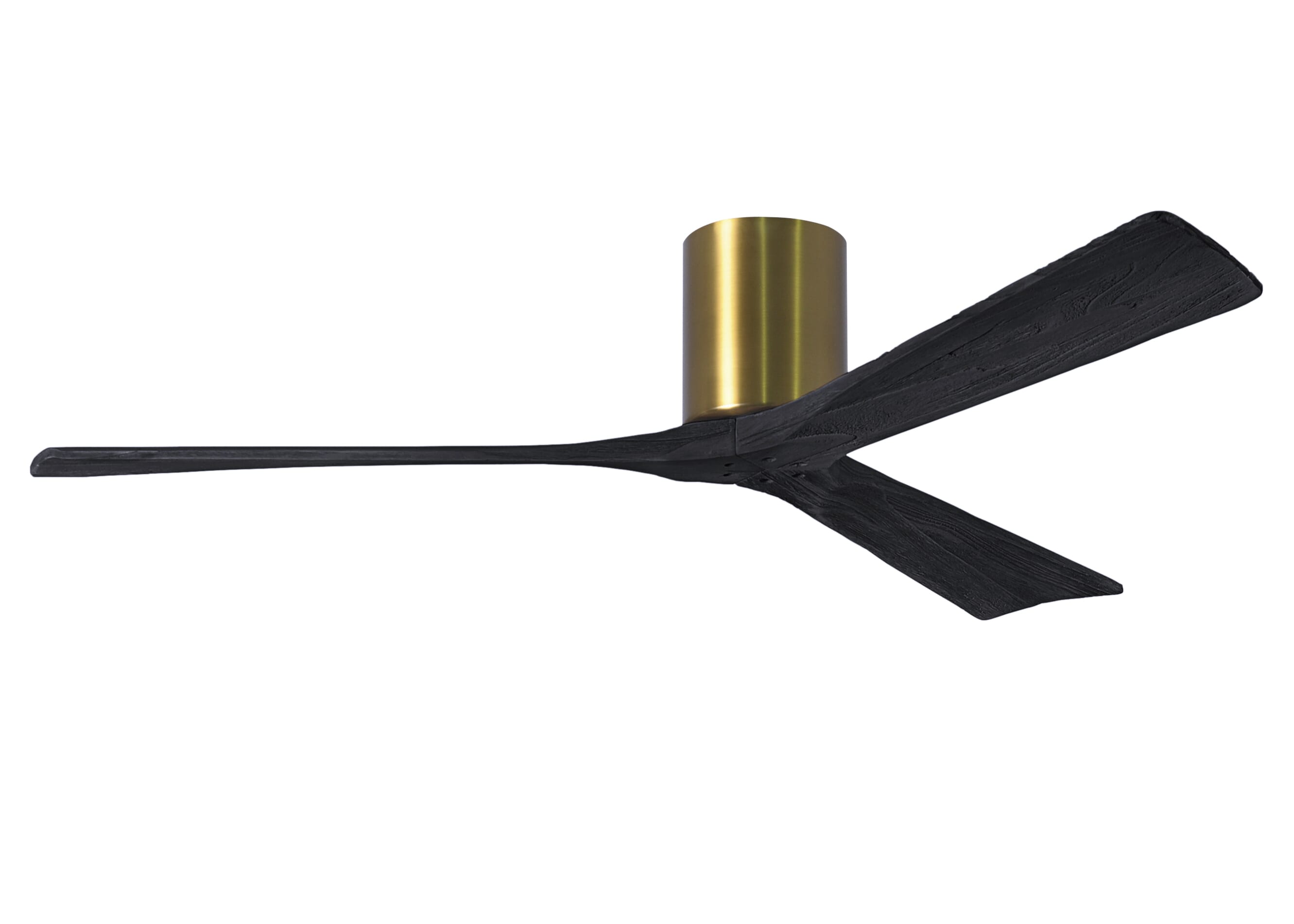 Irene 6-Speed " Ceiling Fan in Brushed Brass with Matte Black blade