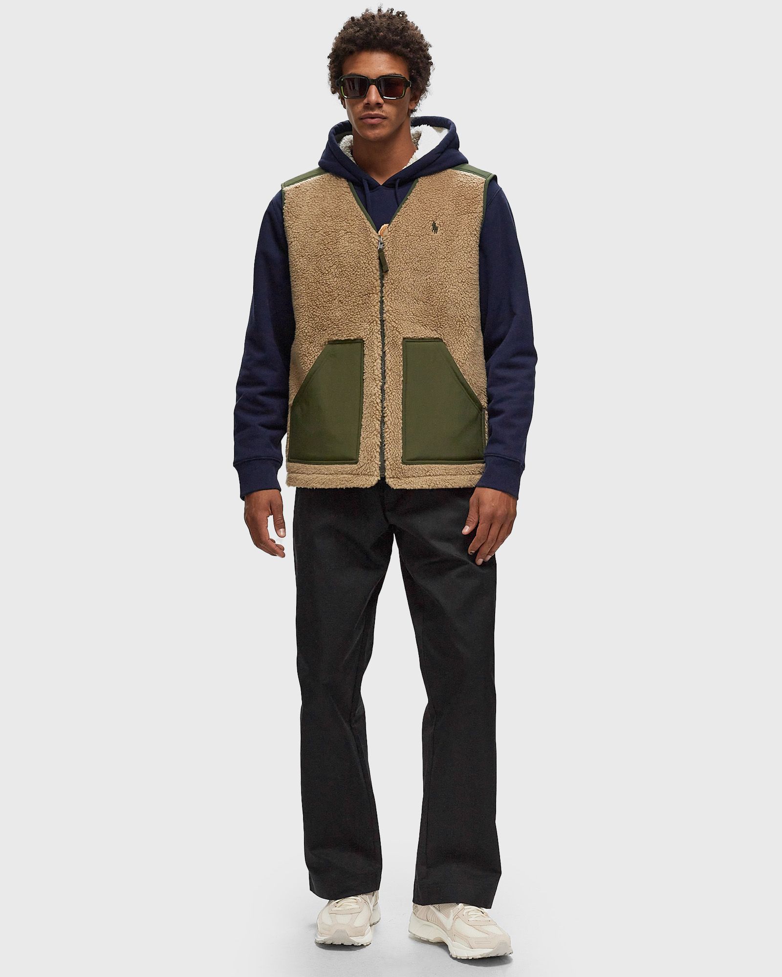 VEST brown male Vests now available at BSTN