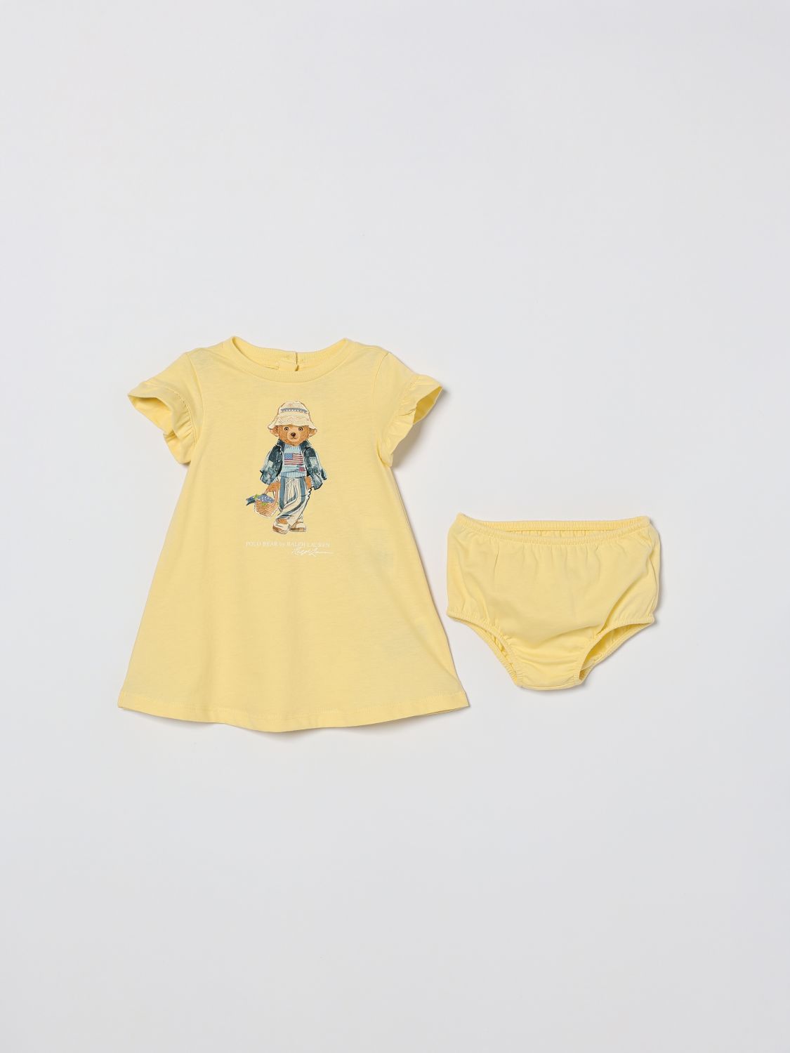 Romper Kids color Yellow
