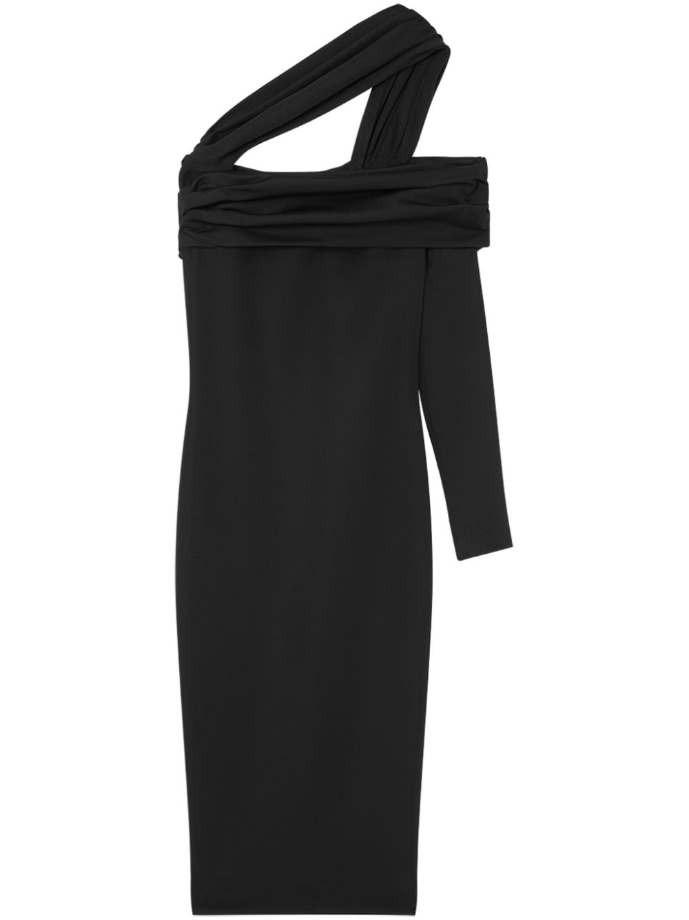 Cut-out detail dress - Black
