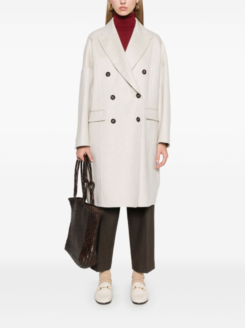 Cashmere coat - Neutrals