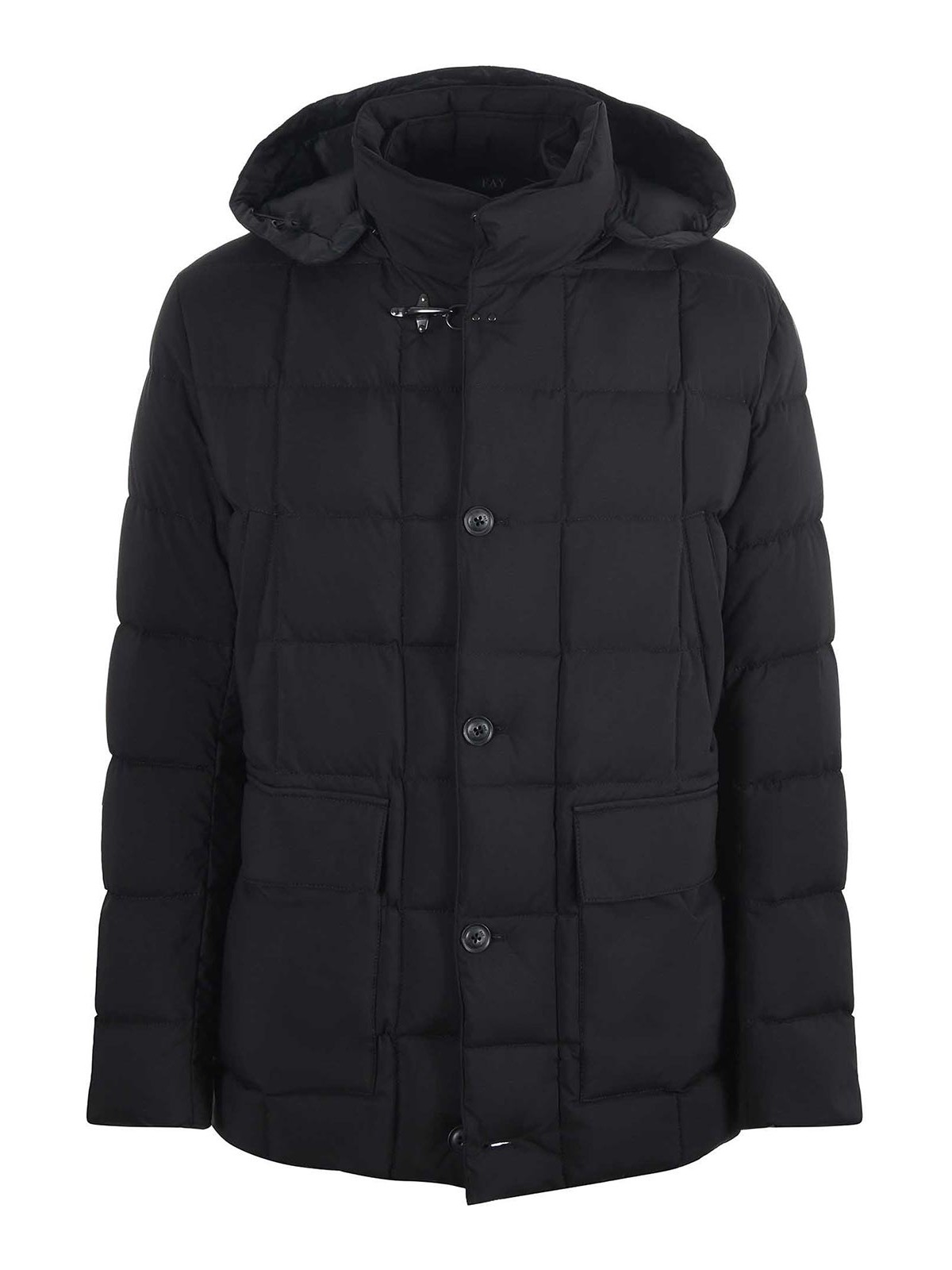 Quilted Nylon Down Jacket