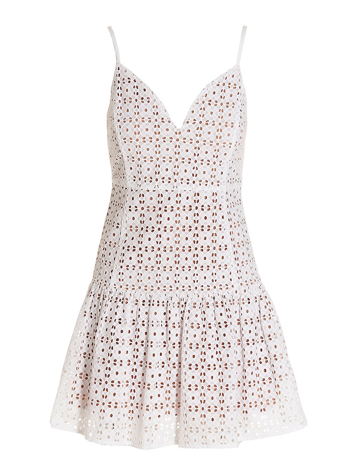 Braudery Anglaise fabric dress