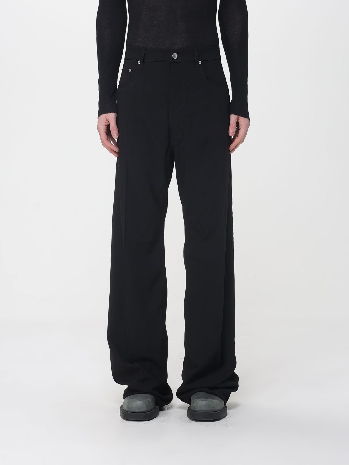 Pants Men color Black