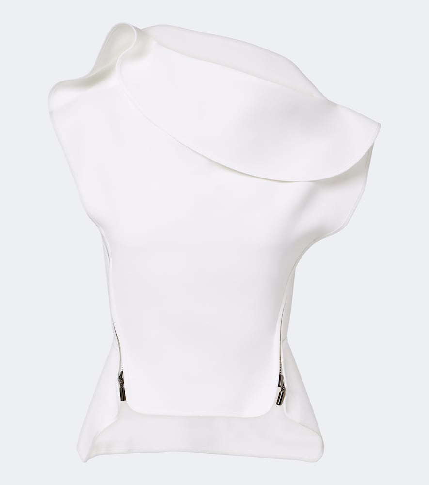 Whirl draped top