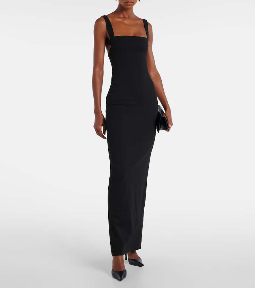 Joni crêpe gown