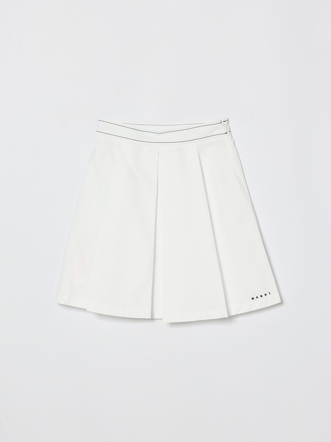 Skirt Kids color White