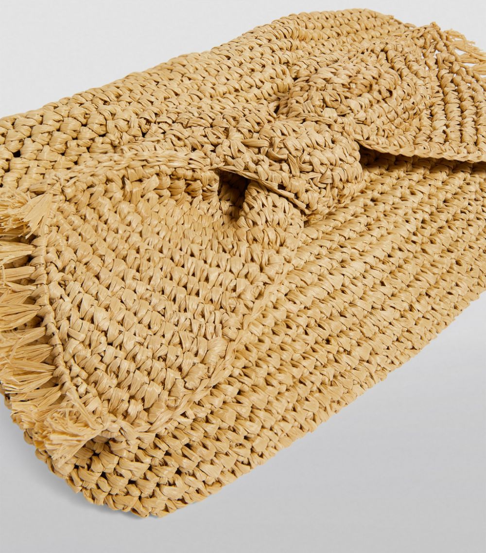 Raffia Bow Clutch