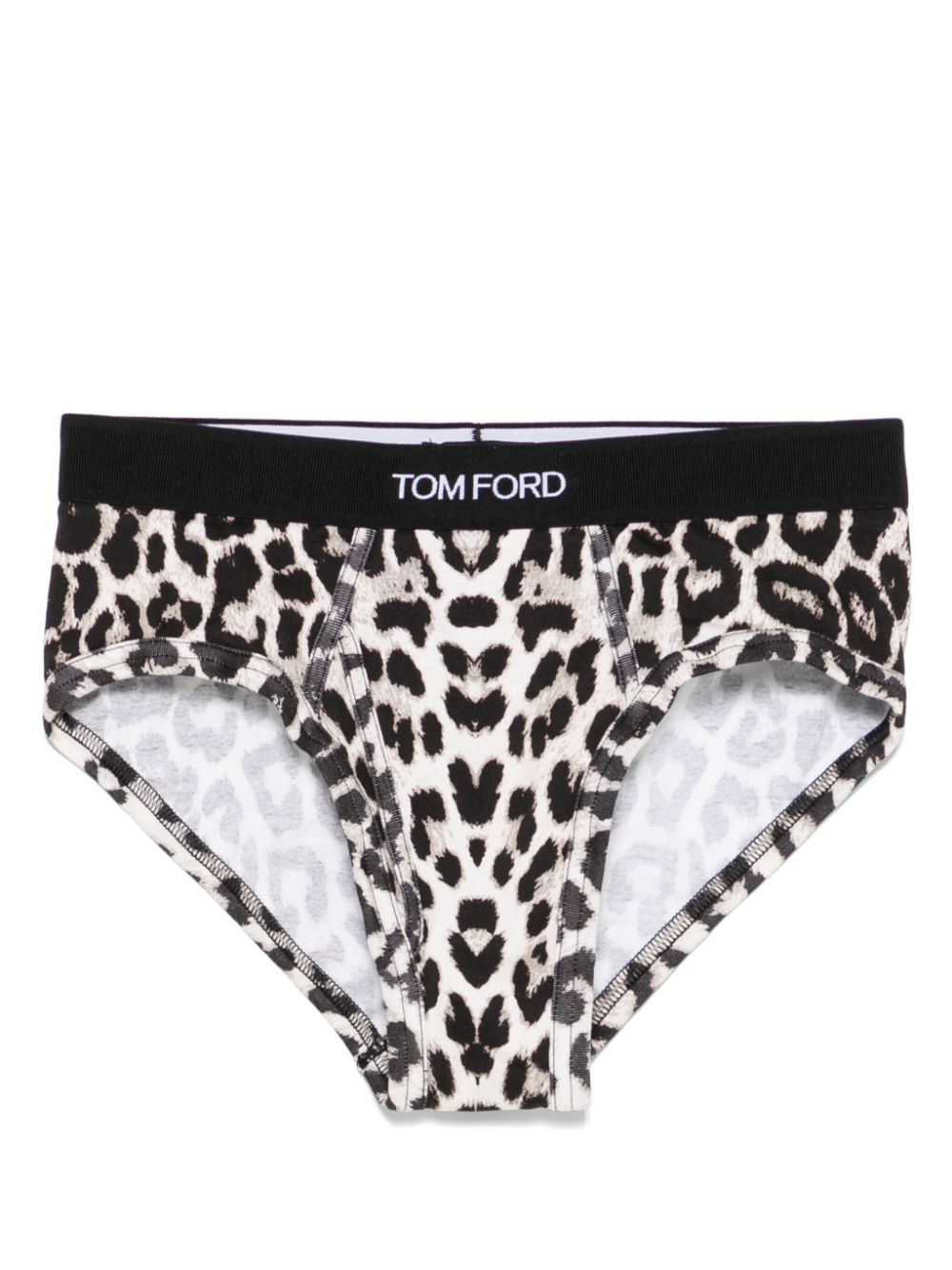 Leopard-print boxers - Brown