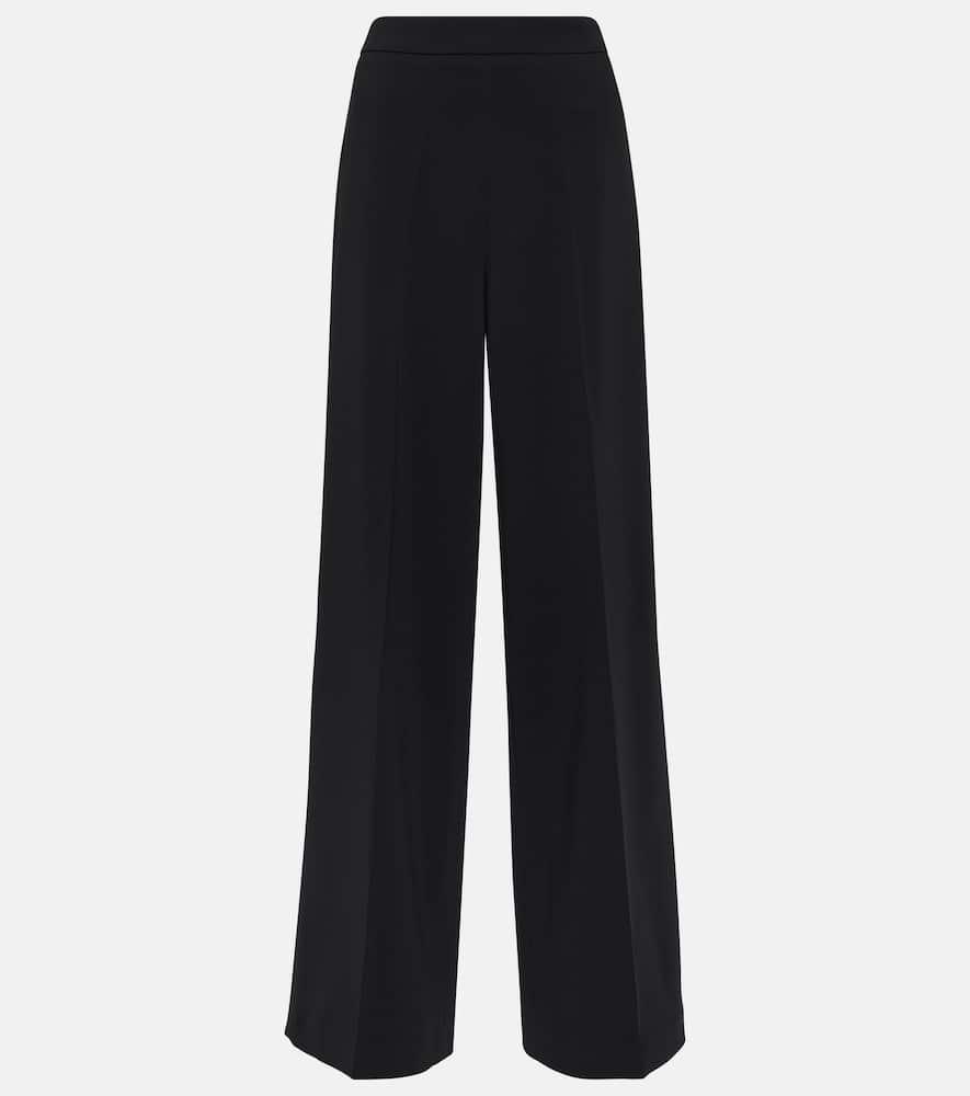 Alane high-rise cady wide-leg pants