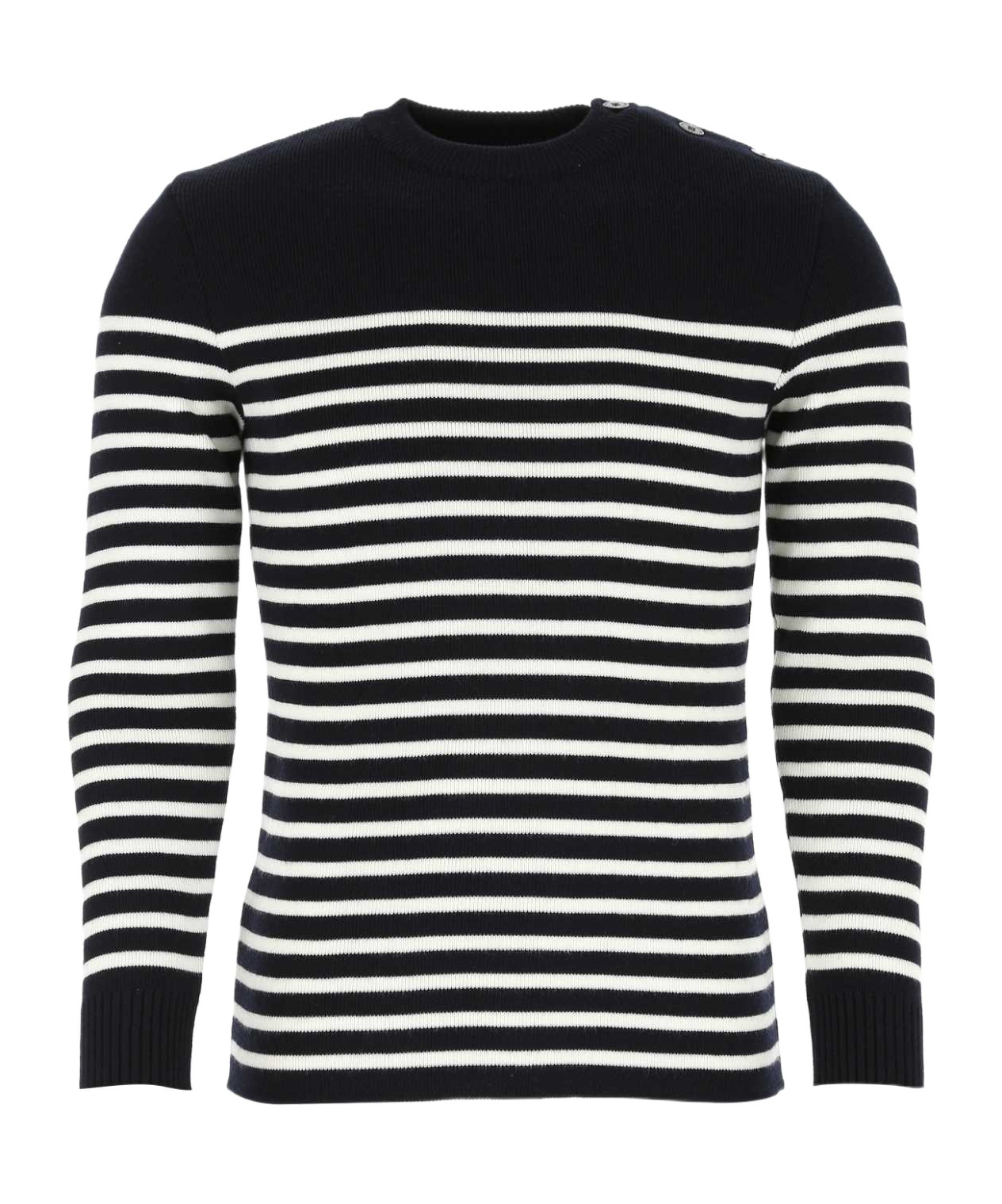 Striped pattern sweater