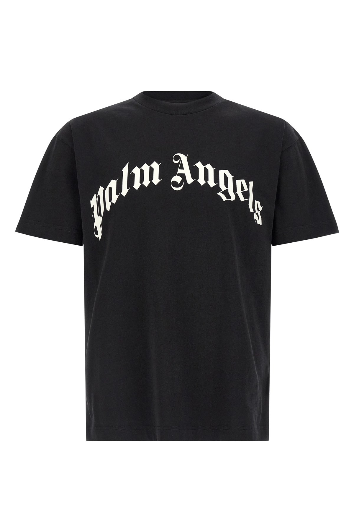 'Curved Logo' T-Shirt