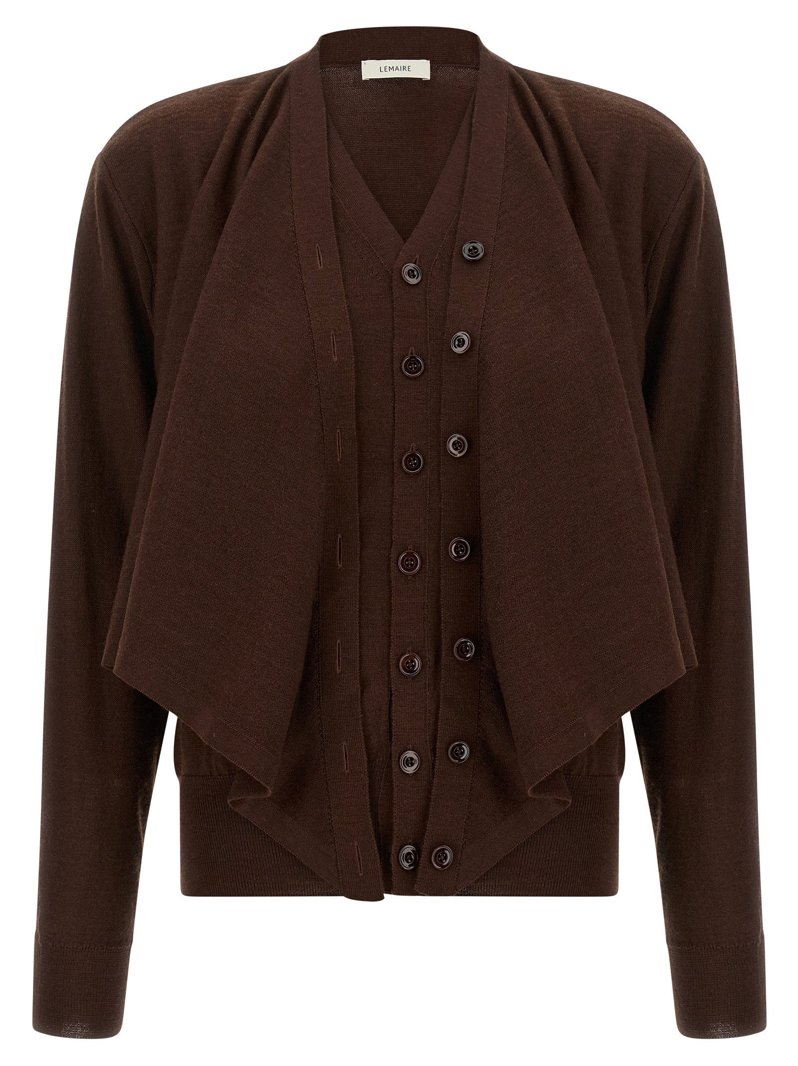 Cardigan — Brown