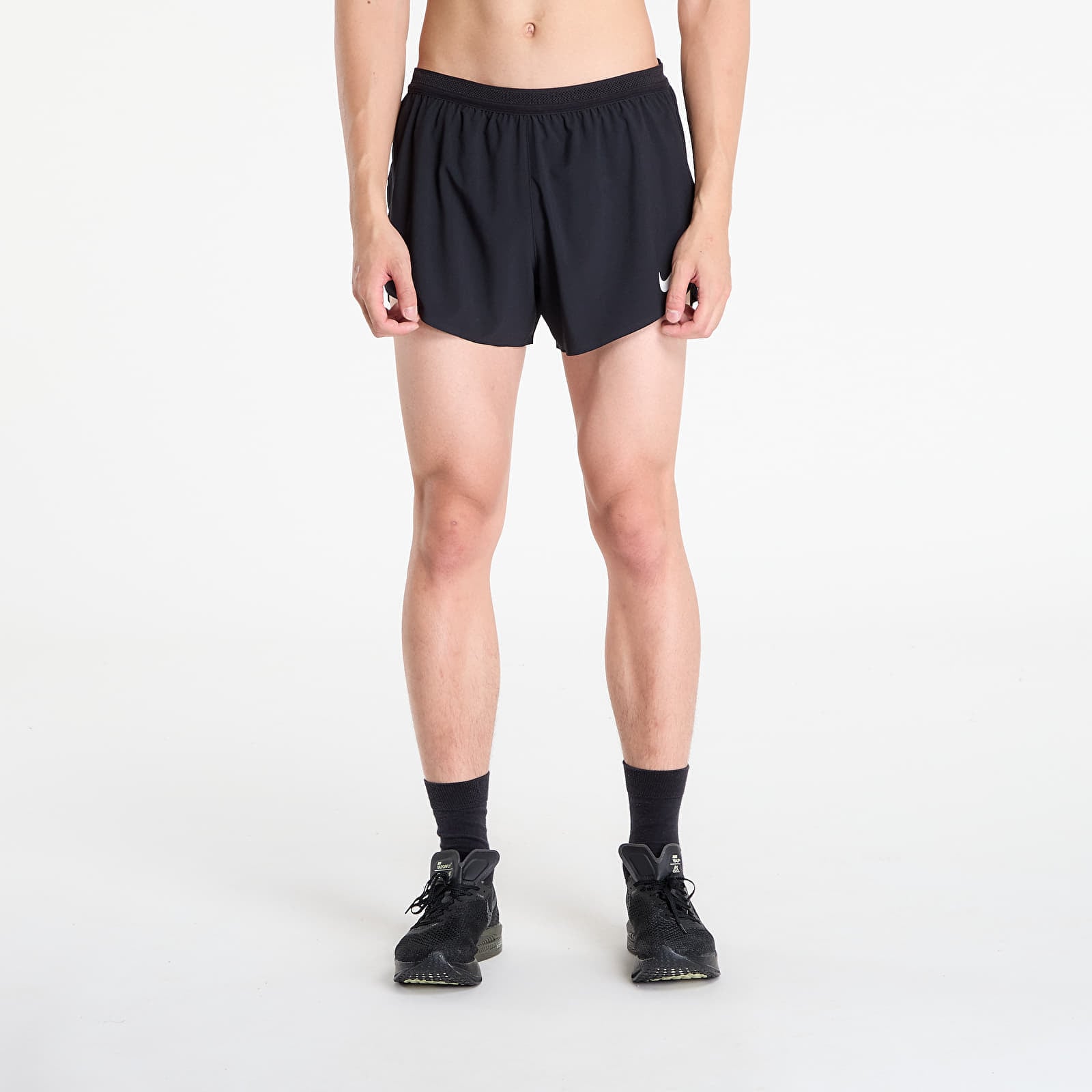 Men s AeroSwift Dri-FIT ADV 4 Brief-Lined Running Shorts Black