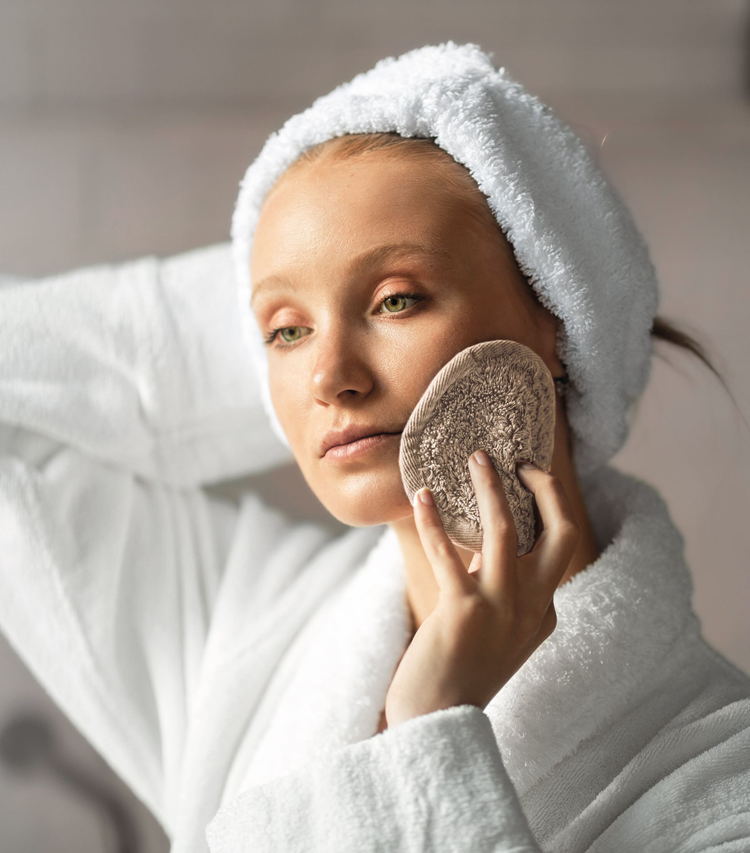 Egyptian Cotton Egoist Make-Up Remover and Hairband Set