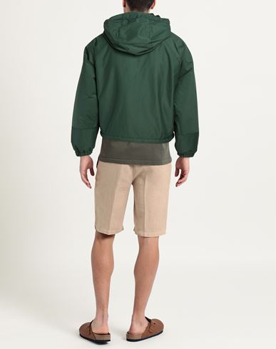 Man Puffer Dark green Size L Recycled nylon, Organic cotton