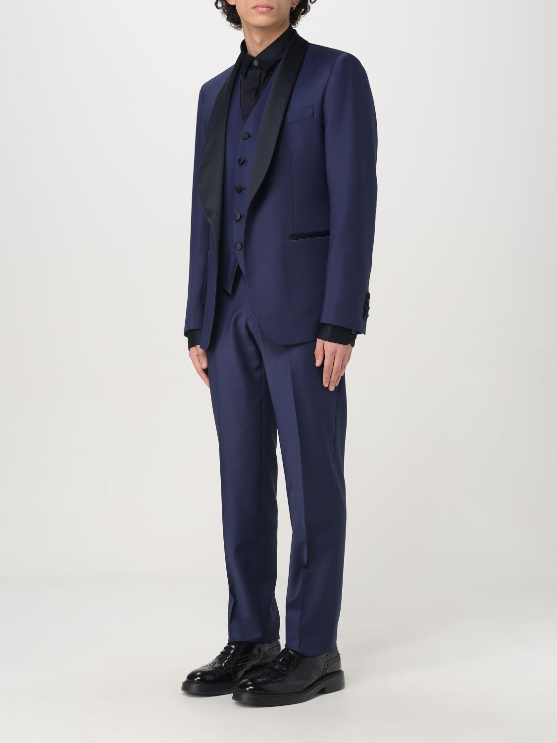 Suit COLAMARINO Men color Blue