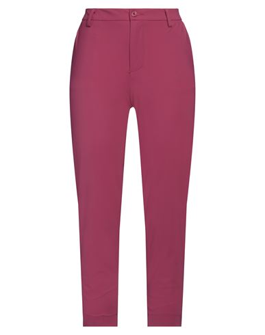 Virna Drò Woman Pants Magenta Size 6 Polyester, Elastane