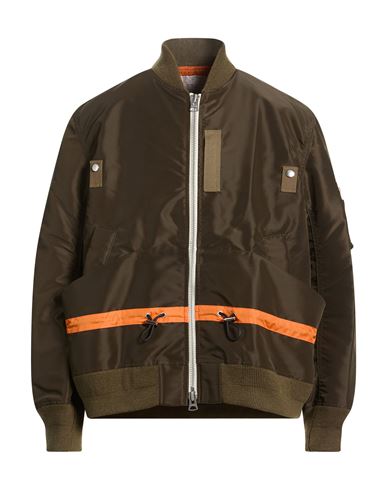 Man Jacket Military green Size 2 Nylon