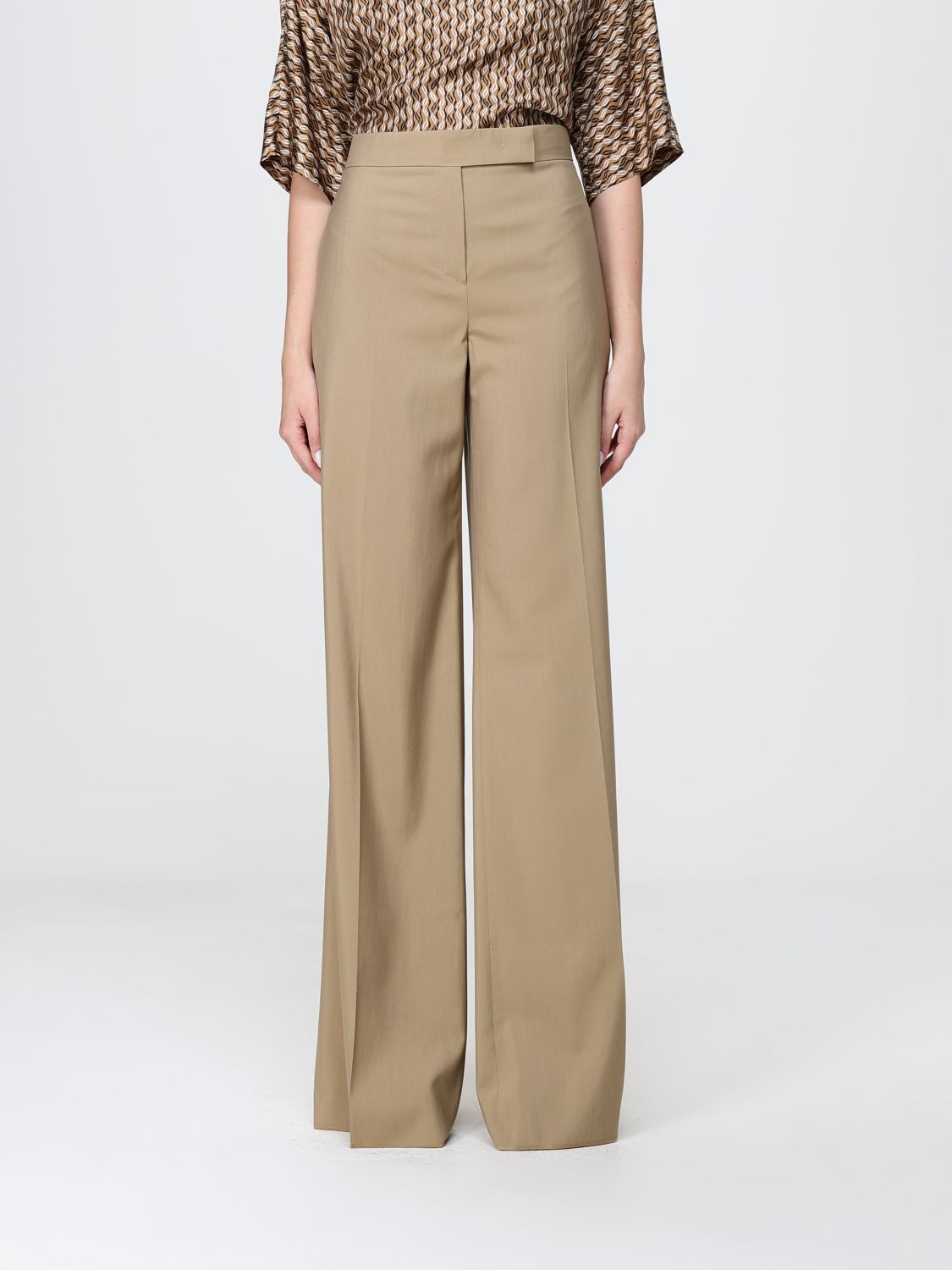 Pants Woman color Camel