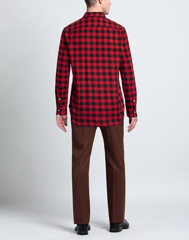 Arpège Heritage Man Shirt Red Size 36 Cotton