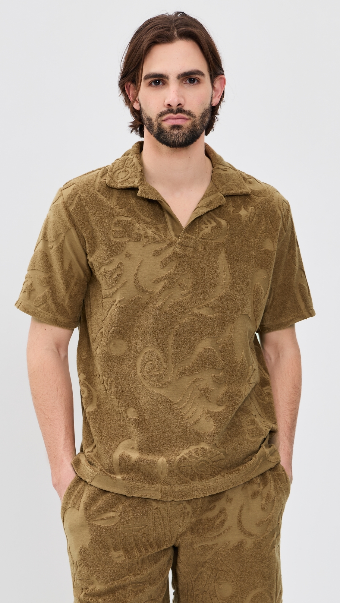 Wendelo Polo Shirt Light Brown