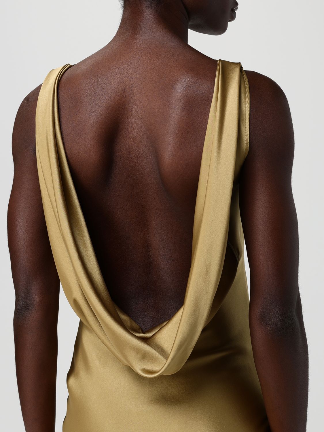 Dress Woman color Gold