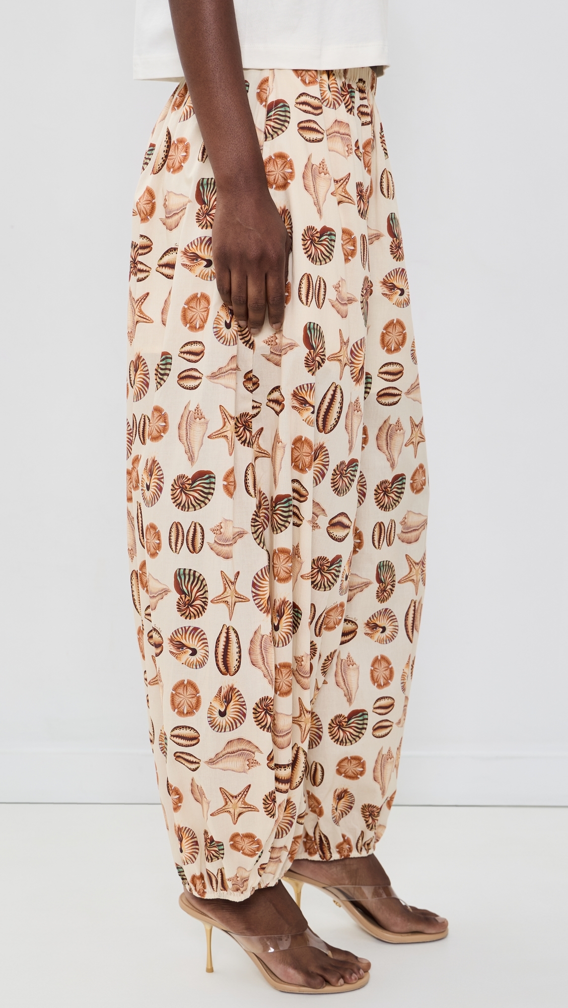 Marine Shells Sand Balloon Pants Marine Shells Sand
