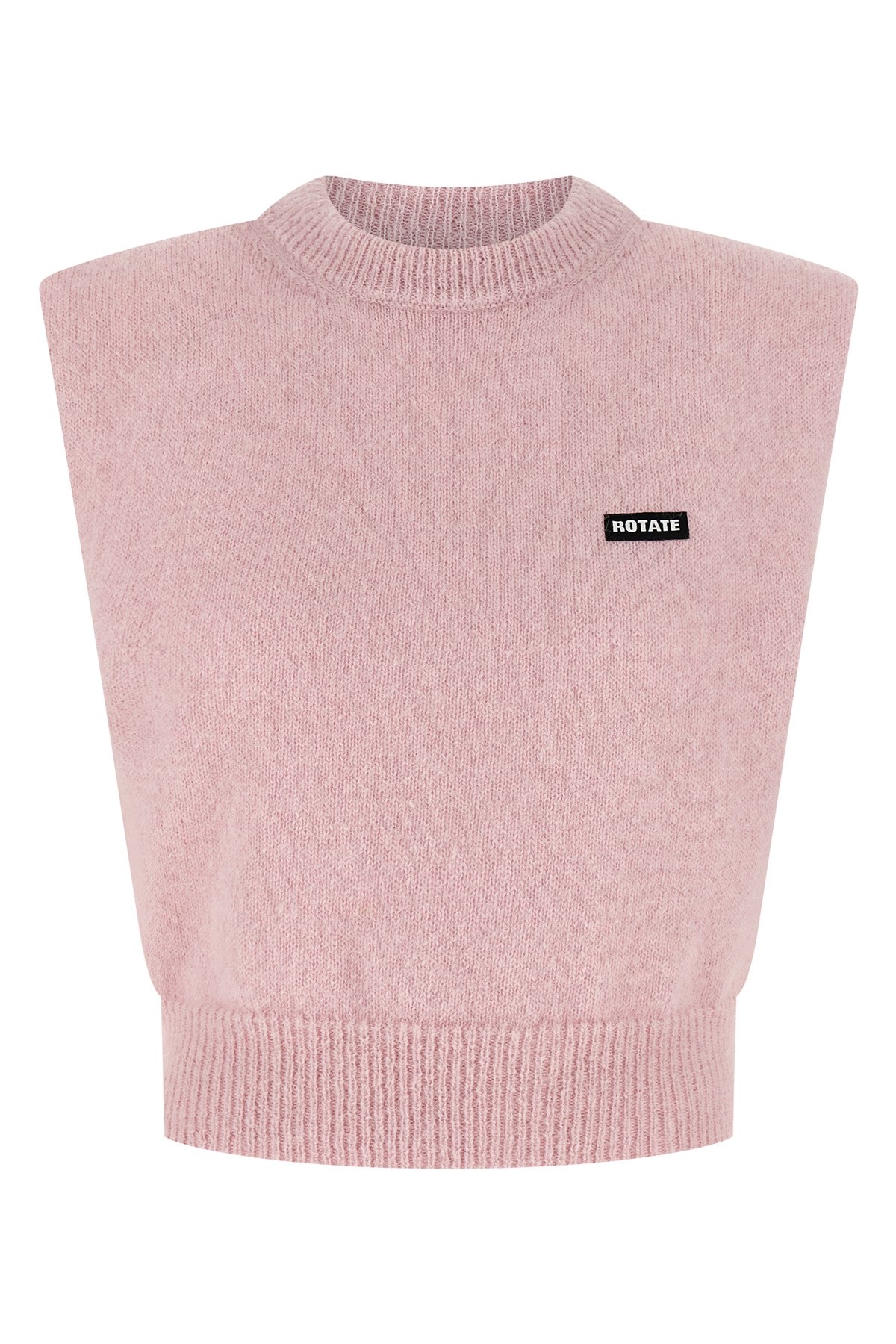 'Knit Cropped' Vest