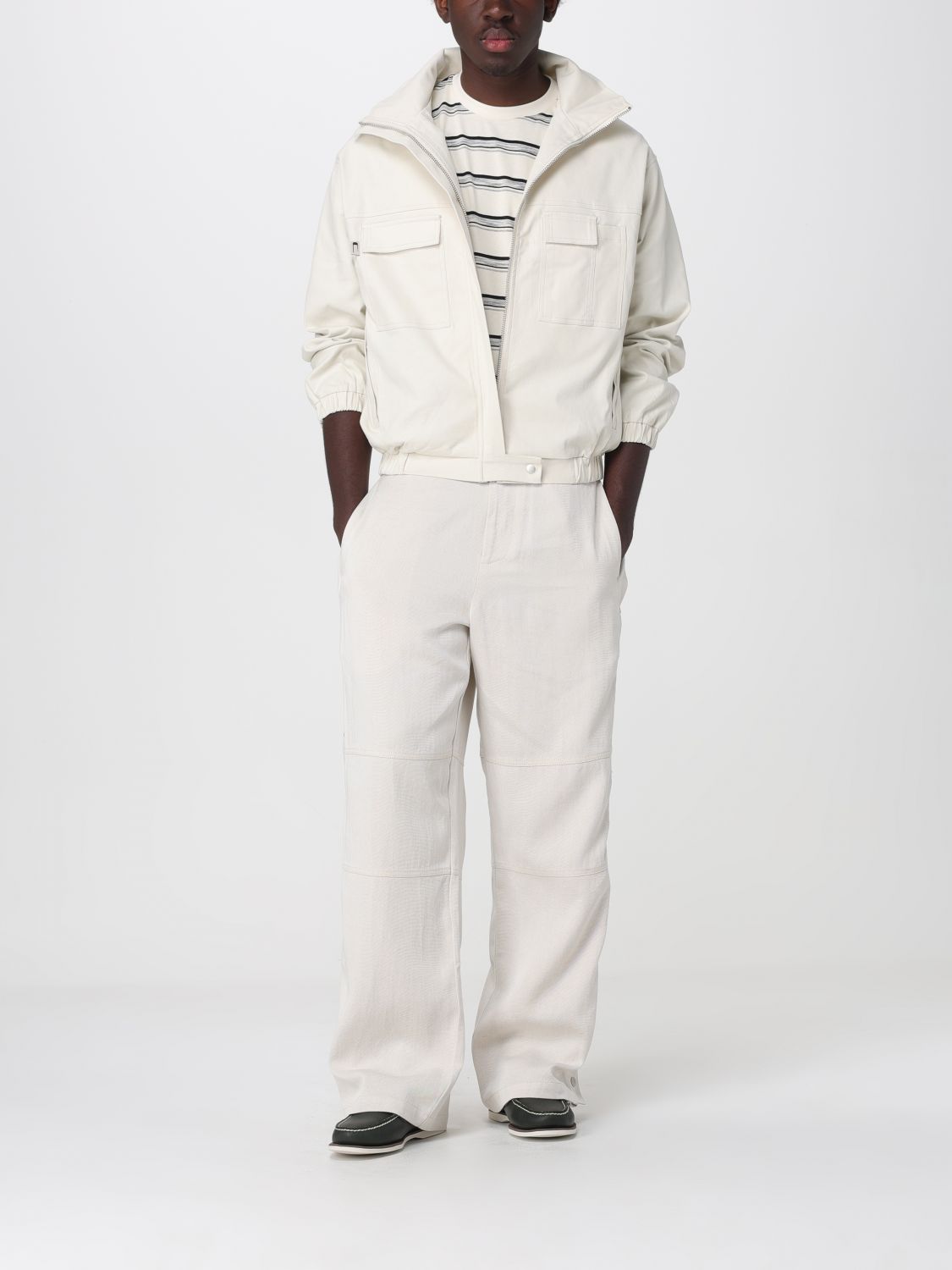 Pants Men color White