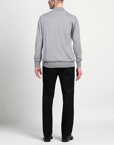 Man Sweater Light grey Size 46 Virgin Wool
