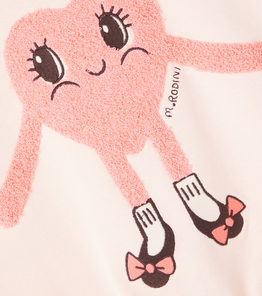 Heart In Shoes cotton sweatshirt