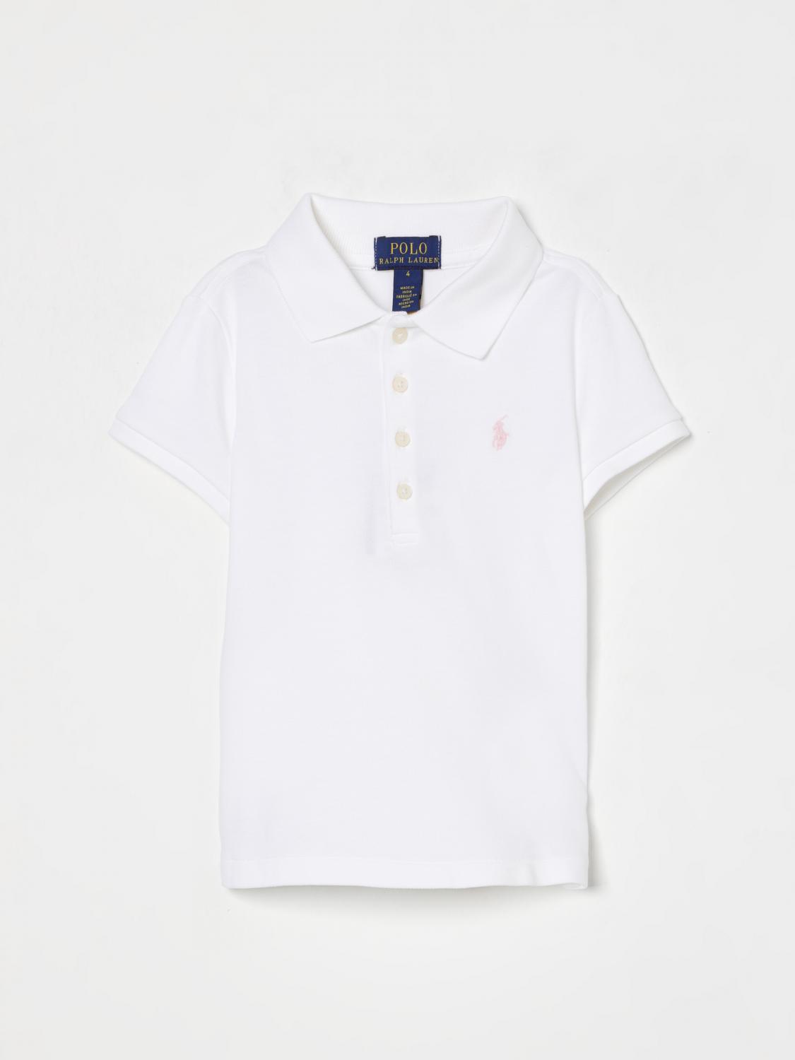 Polo Shirt Kids color White