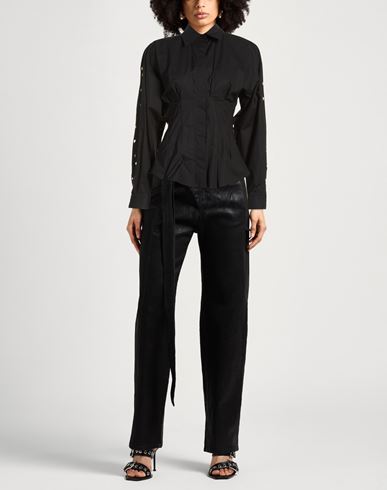 Woman Shirt Black Size 8 Cotton