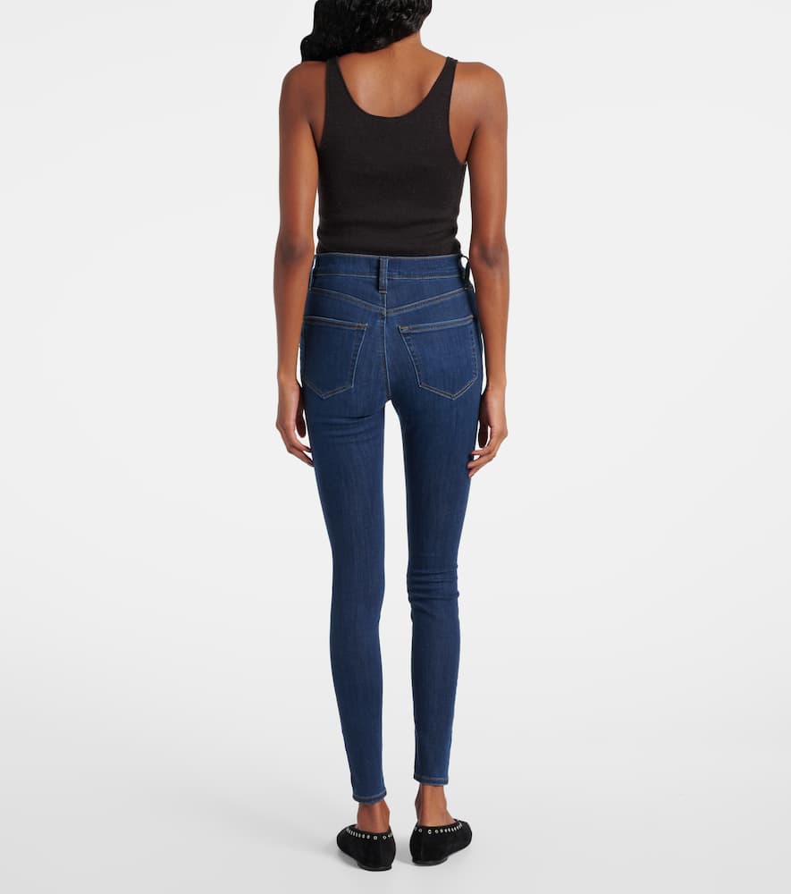Le high-rise skinny jeans