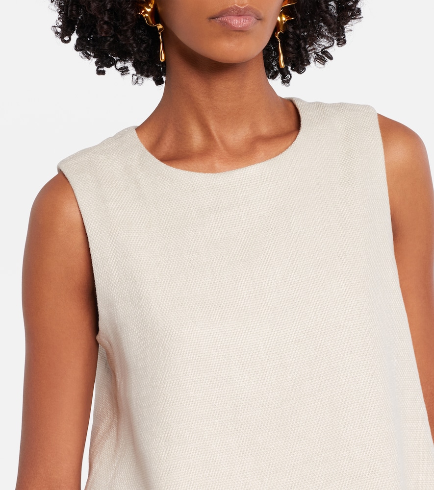 Manika linen and cotton top