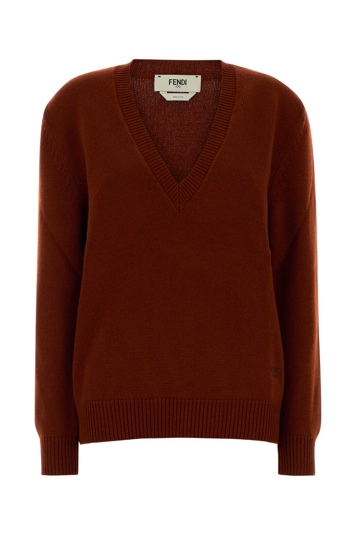 Cashmere Sweater — Brown