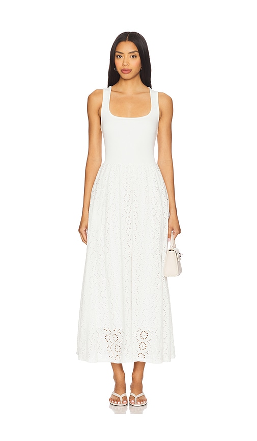 PAIGE KLEID MOREL in White. Größe XXS. Also in L, M