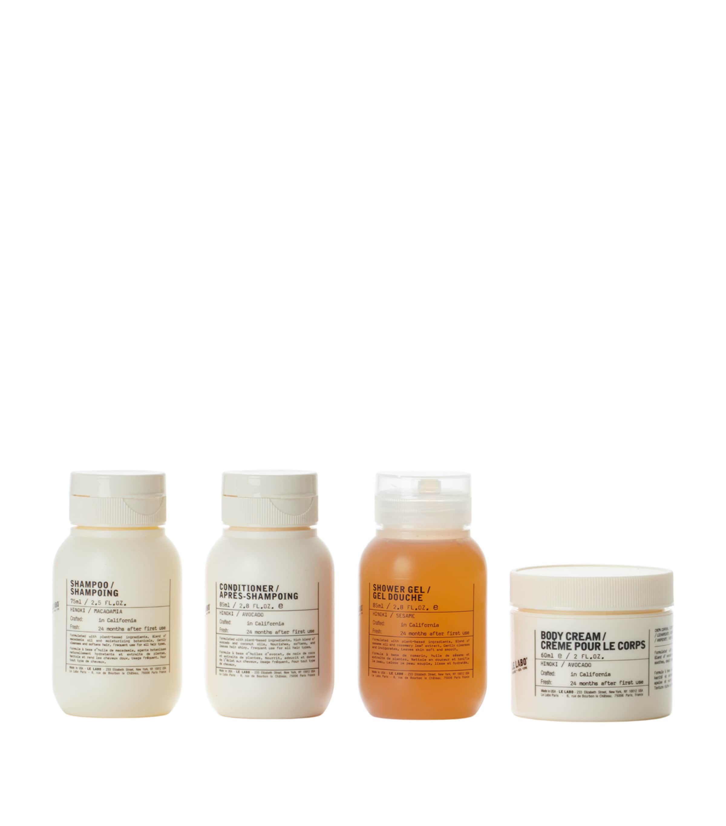Hinoki Body & Hair Travel Set