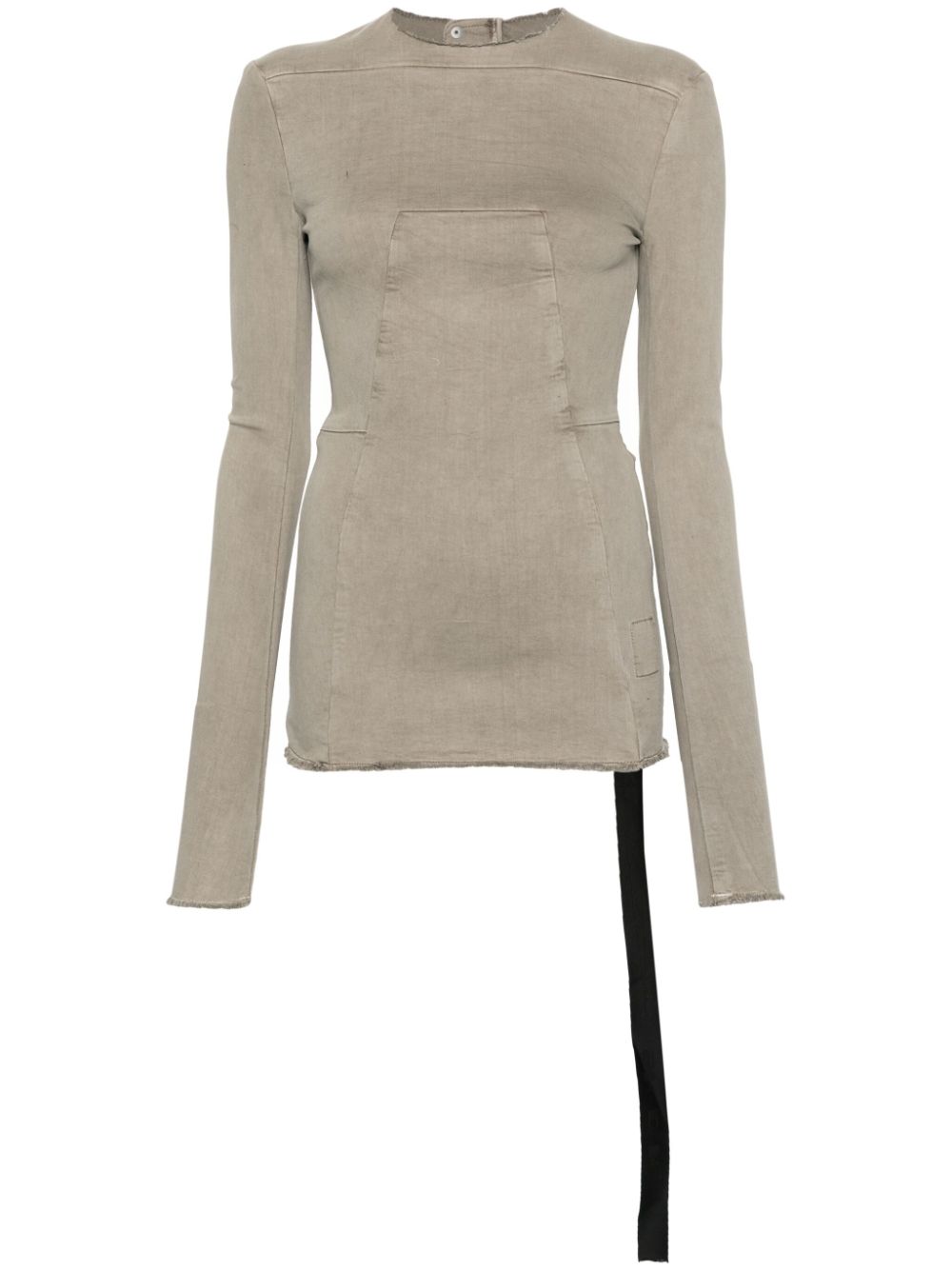 Edfu denim top - Grey