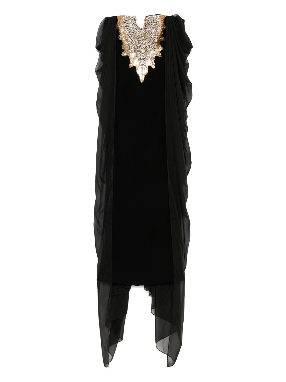 Embellished maxi dress - Black