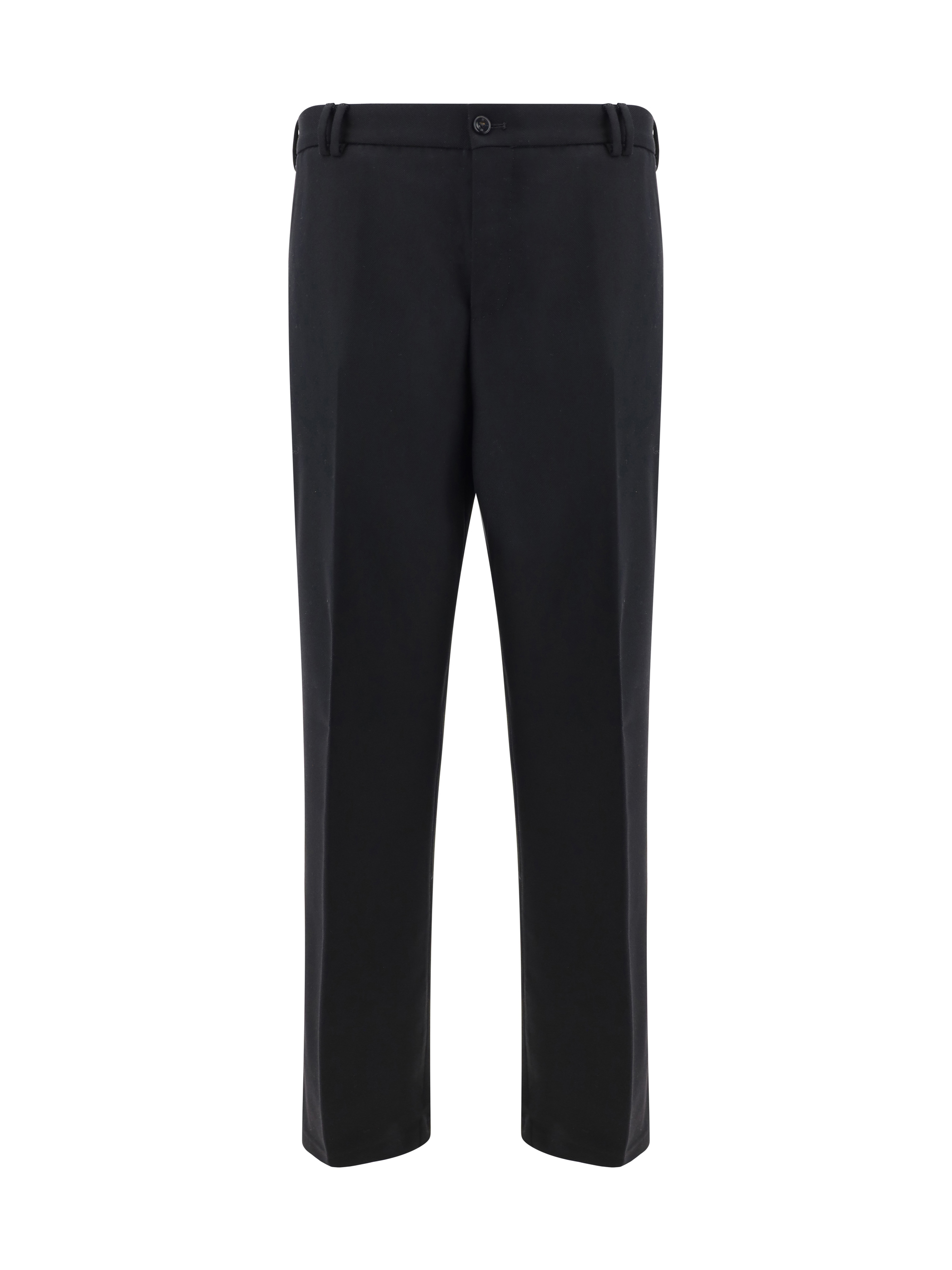 Black Wool Pant
