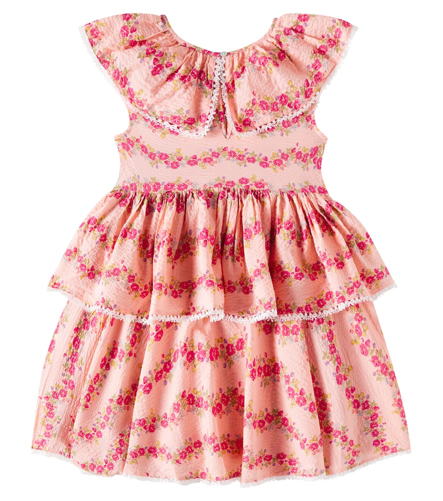 Konges Sløjd Bella floral tiered cotton dress